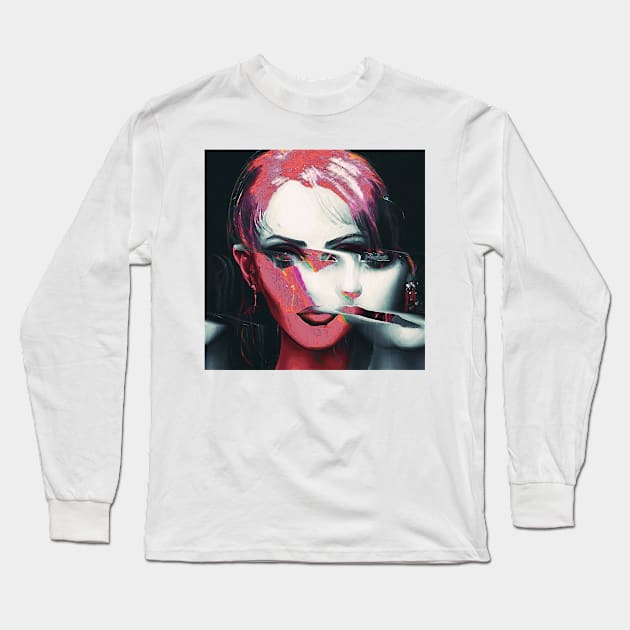 Yeah Its This Chick Again Long Sleeve T-Shirt by raspberry-tea